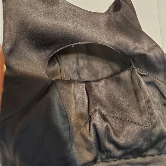 👗XOXO Mini Black Dress Sz 1/2 - Picture 3 of 7